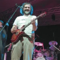 Emir Kusturica  je v petek nastopil v Briščikih pri Opčinah