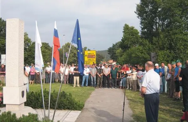 V Divači so se spomnili začetka osamosvojitvene volje  dan prej