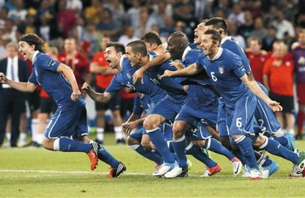 Italijani so se razveselili napredovanja v polfinale