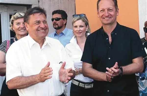 Zoran Janković in Boris Popovič