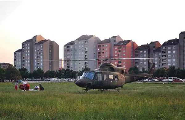 Helikopter Slovenske vojske z dežurno medicinsko ekipo je konec tedna večkrat priletel tudi na Primorsko