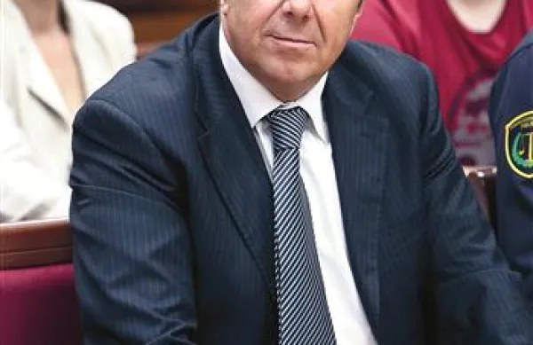 Na današnjem predobravnavnem naroku je nastopil samo Srečko Prijatelj