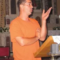 Alex Batista je predstavil zahteven restavratorski poseg pri obnovi zelo poškodovane podobe sv. Metoda