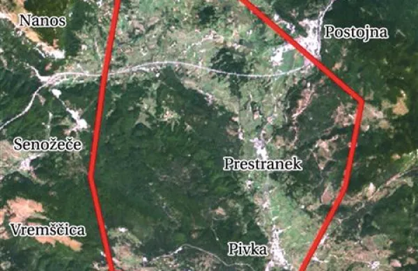 Po prvih podatkih se Tonka s petimi volčiči seli po območju Postojnske kotline, Slavenskega ravnika, Nanosa in Brkinov v notranjost Pivške kotline