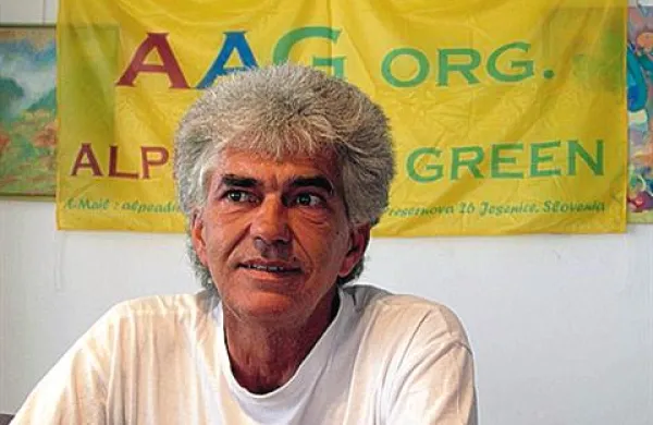 Vojko Bernard iz okoljske organizacije AlpeAdriaGreen (AAG