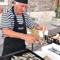 Obiskovalci so bili še najbolj veseli svežih sardel