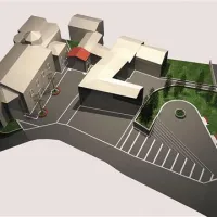 Rob parka bodo premaknili za nekaj metrov in zgradili stopnice proti cerkvi, ki bodo služile tudi kot tribune 