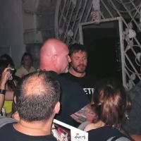Tudi Simon Le Bon je po koncertu odšel peš v hotel