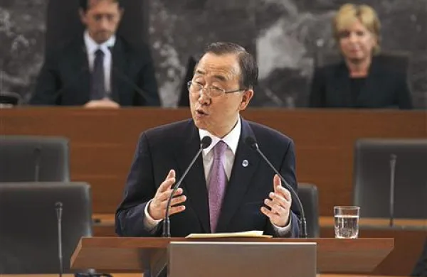 Ban Ki Moon je dejal, da je s Slovenijo globoko povezan in nanjo zelo navezan