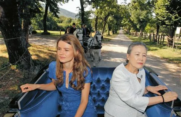 Urška Bačovnik Janša in Ban Soon Taek