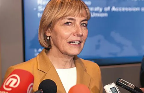 Hrvaška zunanja ministrica Vesna Pusić