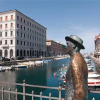 James Joyce na poti domov na Rdečem mostu