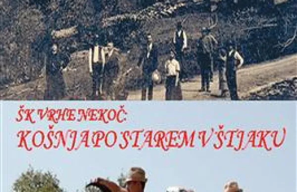 Naslovnica novega DVD s filmom o košnji po starem v Štjaku