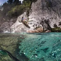 Avstrijec Dominik Hernler je bil očaran nad lepoto Soče 