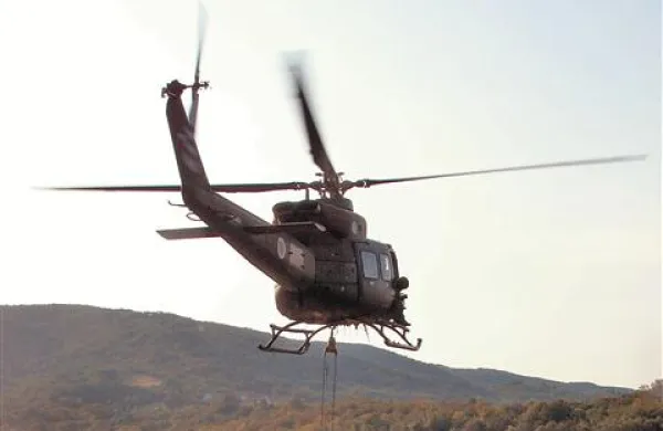 Helikopterji so zaradi reševalnih in gasilskih akcij pogosto v zraku