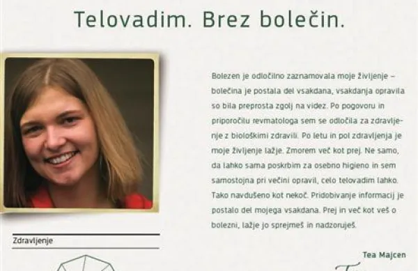 Na zbiranje vprašanj opozarjata plakata, ki nagovarjata ženske ...