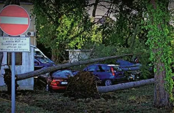 Včeraj&scaron;nja tramontana je najbolj pusto&scaron;ila v Umagu