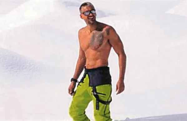 Čedomir Jovanović je užival na skoraj 7000 metrov visoki gori Aconcagua v Argentini