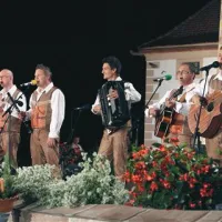 V revijalnem delu ptujskega festivala so nastopili Pajdaši, ki se ponašajo že z dvema skulpturama Orfeja s Ptuja