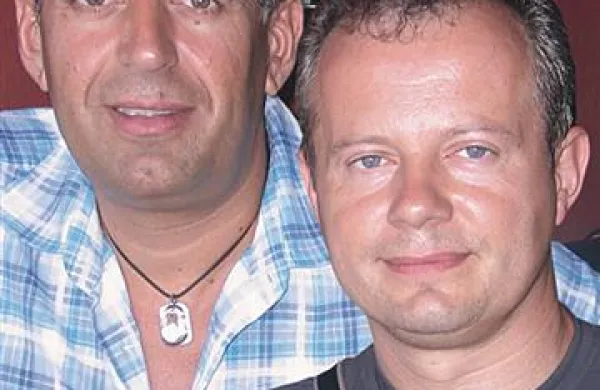 Peter Ljubič in Nenad Krstić