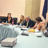 Na sedežu Srednjeevropske pobude v Trstu so   govorili o politiki in literarnem ustvarjanju