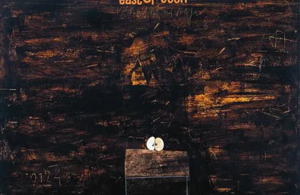 Vzhodno od raja, akril na platno, 2012