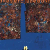 Zavese rajskega vrta, akril na platno, 2012