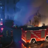Stari plac so včeraj ponoči zasedli idrijski gasilci