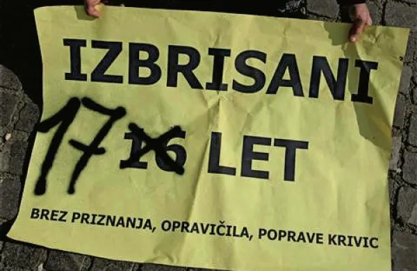 Evropsko sodišče za človekove pravice je Sloveniji naložilo, da mora v enem letu pripraviti sistem odškodnin za vse izbrisane v Sloveniji