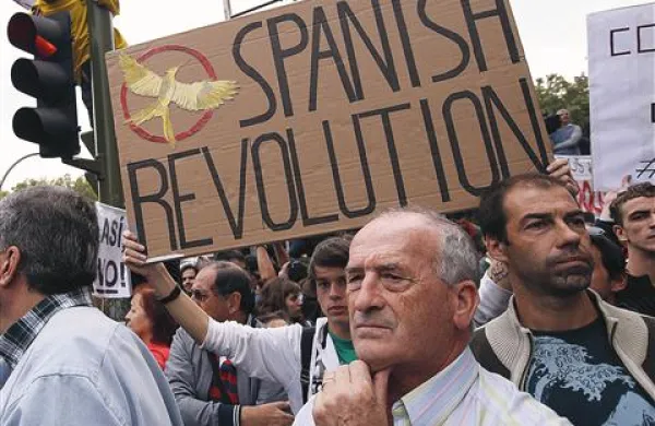 Protesti v Madridu