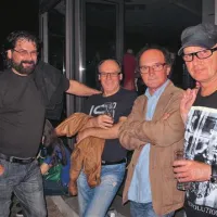 Koncert je navdušil tudi (z leve) Igorja Mizdarisa, Zdenka Cotiča, Jako Jerašo in Marina Legoviča