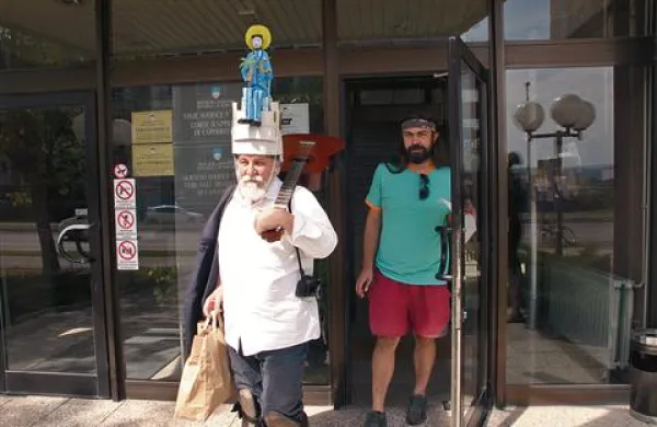 Brecelj (levo) in Friškič bosta v četrtek izvedela, če sta ali nista kriva