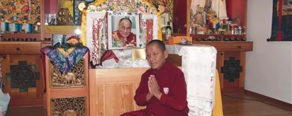 Tibetanski menihi pod Matajurjem