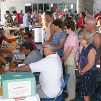 Že lani so v Taverni obiskovalci s pridom izkoristili priložnost za brezplačne meritve preverjanja lastnega zdravja 