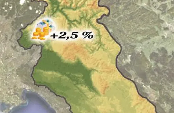 Dohodek, ki ga imajo gospodinjstva na voljo za nakupe ali varčevanje, se leta 2010 najbolj povečal na Goriškem, najbolj pa je upadel v obalno-kraški regiji
