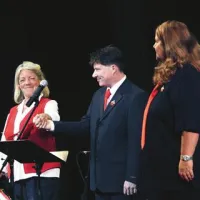Tržaški partizanski pevski zbor je pod vodstvom PIe Cah tokrat predstavil tudi nov program, v katerem so se izkazali  solisti