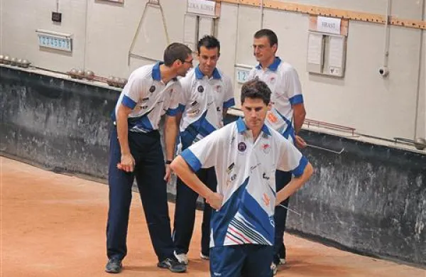 Balinarji Hrasta (na fotografiji) so se veselili prve zmage v sezoni