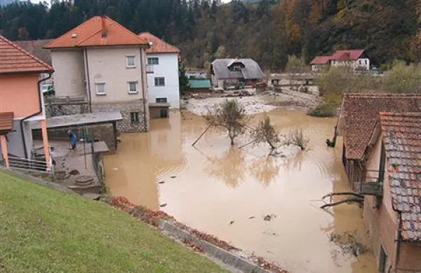 Poplava je na Koroškem povzročila veliko škodo