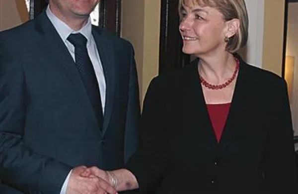 Karl Erjavec in Vesna Pusić