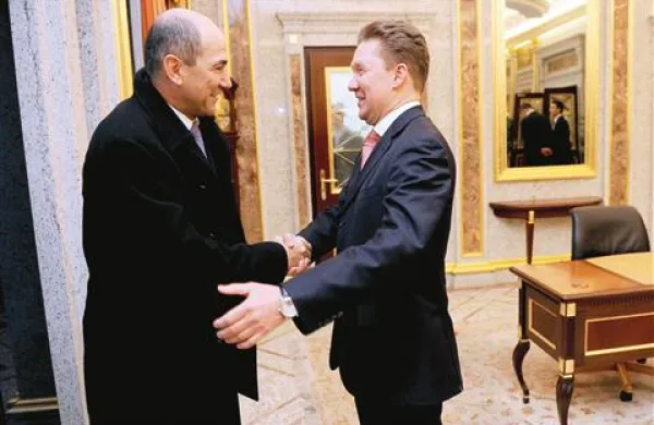 Janša bi se moral po srečanju z Aleksejem Millerjem (na sliki) ob 17.30 srečati še z ruskim predsednikom Vladimirjem Putinom, a ga je ta zaradi drugih obveznosti pustil  čakati