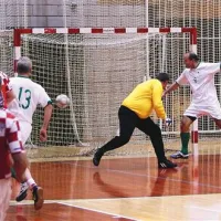 Tako so hrvaški poslanci prvi povedli, potem ko je Marjan Pojbič velikodušno zadel svoj gol