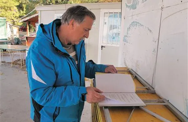 Alojz Gec napoveduje, da se bo rušenju, če bo potrebno, zoperstavil tudi s svojim telesom