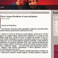 Še včeraj so na spletni strani Slovenskega stalnega gledališča oglaševali skorajšnjo premiero Srca v breznu 