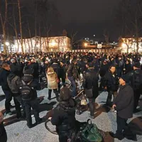 Protestniki v Ljubljani: Gorenak je &ldquo;fertik&rdquo;