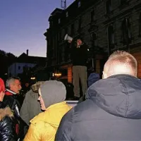 Protest v Celju
