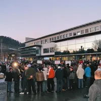 Protestniki na Ravnah na Koroškem