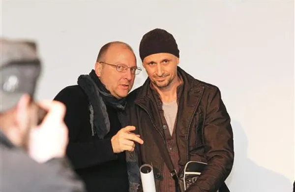 Marko Peljhan in Aljoša Abrahamsberg 