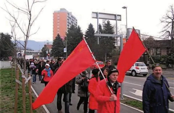 Protest tudi v Novi Gorici