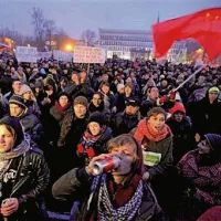Protestniki po državi se počasi razhajajo