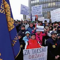 Protestniki po državi se počasi razhajajo